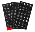 Replacement Keypad Label Sheets