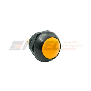 Latching push button switch - Yellow