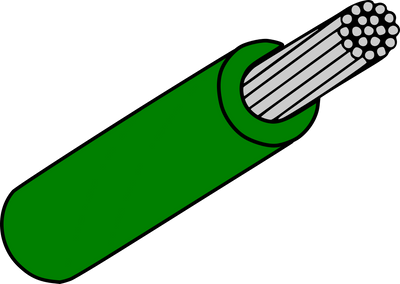 Wire Mil Spec M22759/32 Green 24AWG Wire