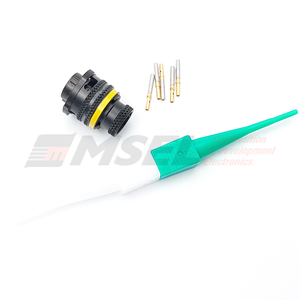 Deutsch Autosport Lite  5-Way  Plug with Size 23 Sockets - Yellow kit