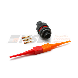 Autosport 608-98PN 3-Way Plug Connector with Pins