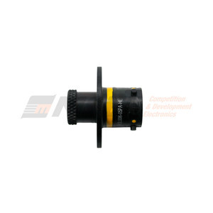 Autosport Lite 5-Way Bulkhead Connector with Pins - Yellow - ASL00605PA