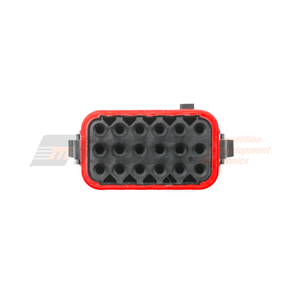 CONXT06-18SK. Deustch DT-XT 18-Way Plug Connector Front.
