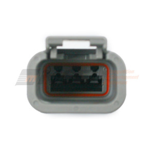 Deutsch DTM 3-Way Receptacle Kit Front DTM06-3P.