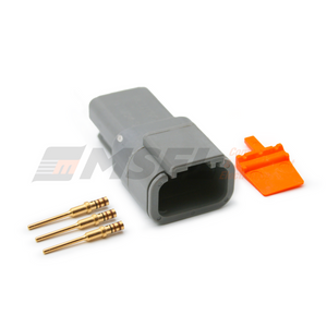 Deutsch DTM 3-Way Receptacle Kit DTM06-3P.