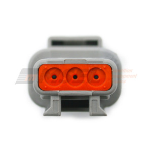Deutsch DTM 3-Way Receptable Kit Back DTM06-3P.