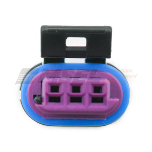 Delphi Connector Kit - 3 Way with Mushroom Keyway