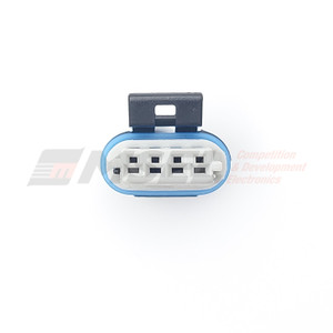 4-Way Delphi Connector Kit with Cross Keyway