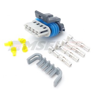 4-Way Delphi Connector Kit with Cross Keyway