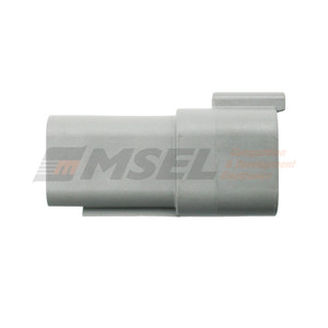 DT04-6PK. Deutsch DT 6-Way Receptacle Side view