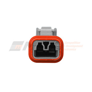 DT06-2S, Deutsch DT 2-Way Plug keyway