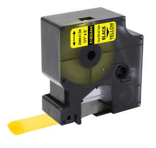 Rhino Compatible Heat Shrink Cartridge 24mm x 1.5m - Yellow