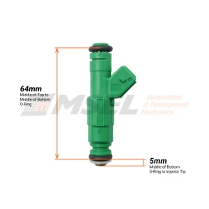 Bosch 440cc High Resistance Fuel Injector. INJBOS440F.