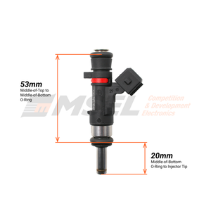 Bosch 627cc, 3/4 Length, Junior Timer, Long Pintle Fuel Injector