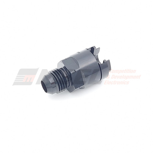 3/8" fuel line quick disconnect  to -6AN male adapter