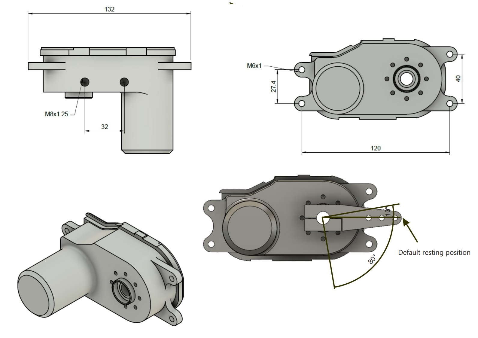 drive by wire (DBW) actuator