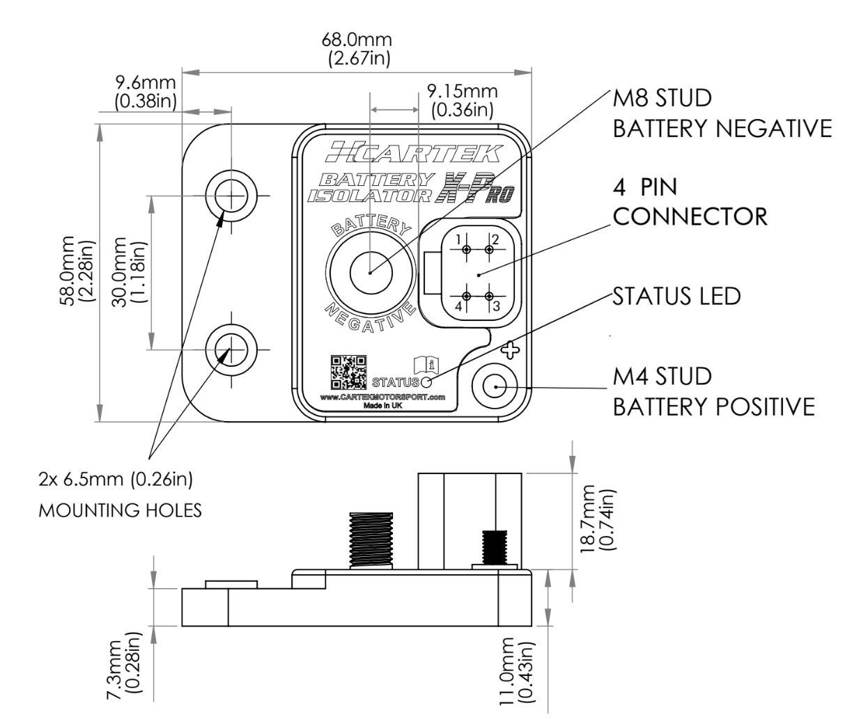 Cartek X-Pro battery isolator