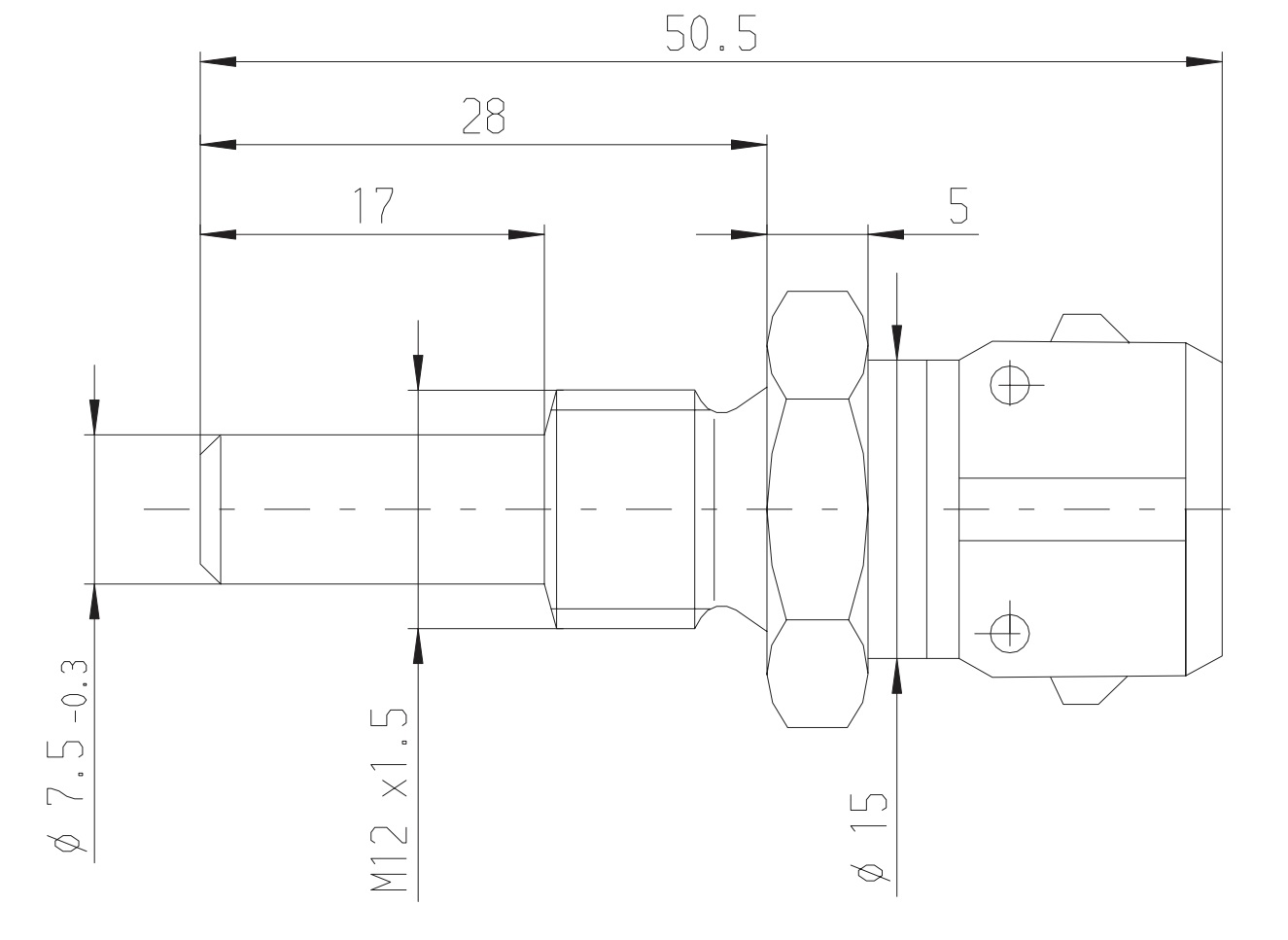 Bosch 0280 130 026 water temp sensor