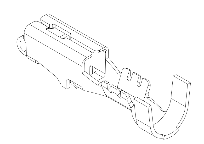 Dephi / Aptiv 12084201 female terminal