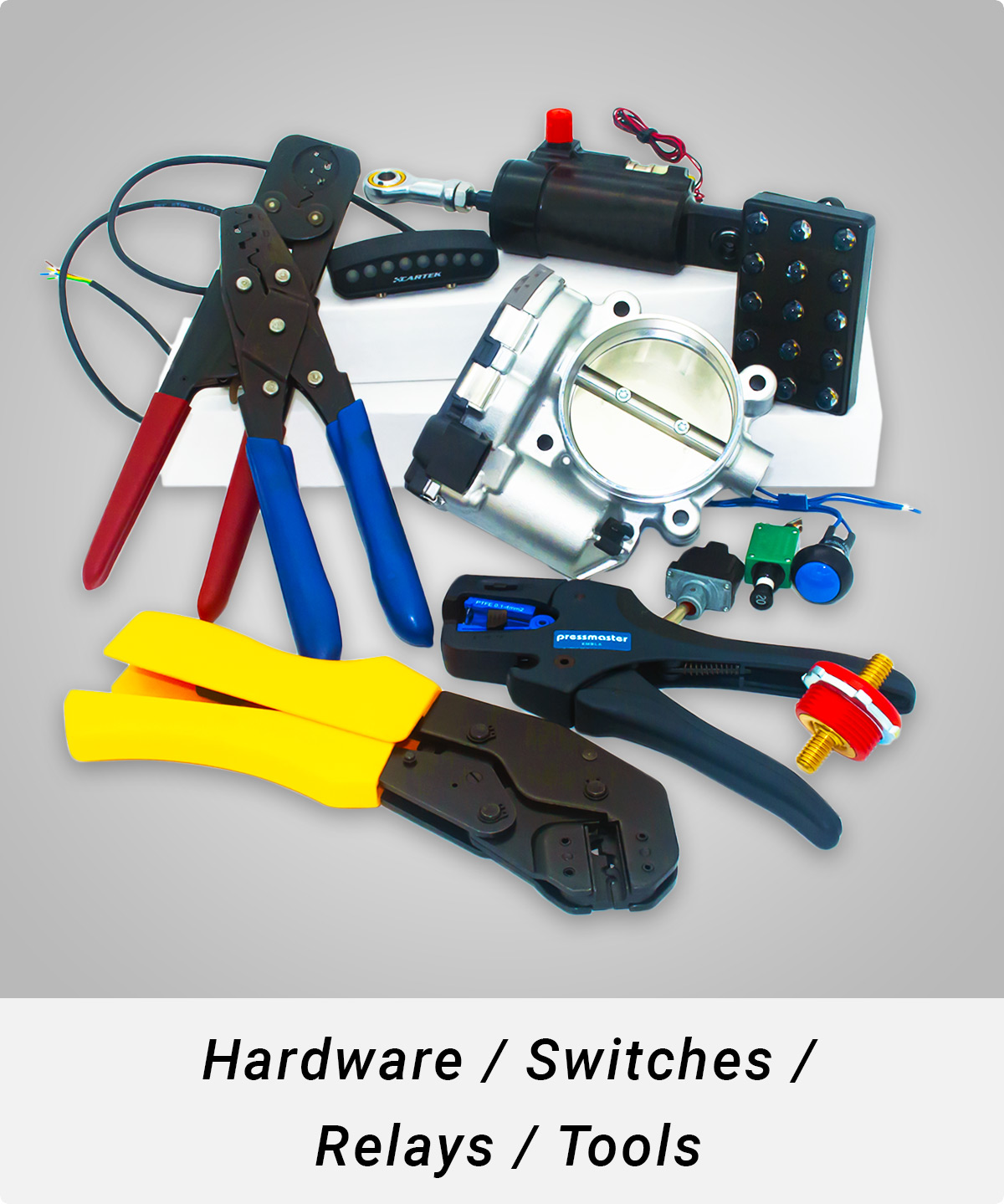 Hardware, Switches, Relays and Tools from MSEL