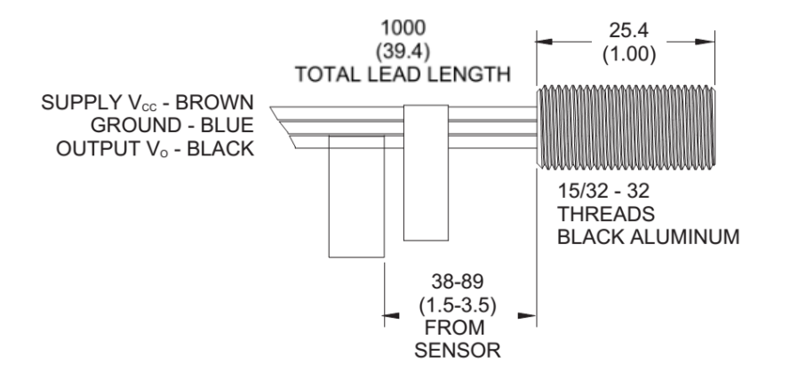 short hall effect speed sensor