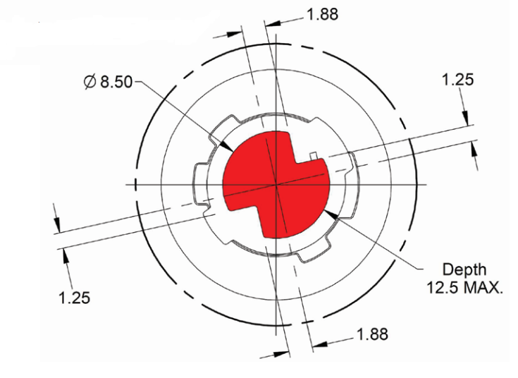 hall effect rotary position sensor