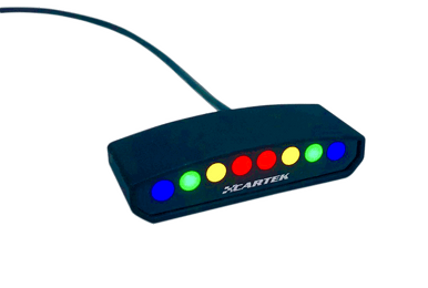 Indicateur de changement de vitesse digital Cartek + shift light (OBD2) -  Gt2i