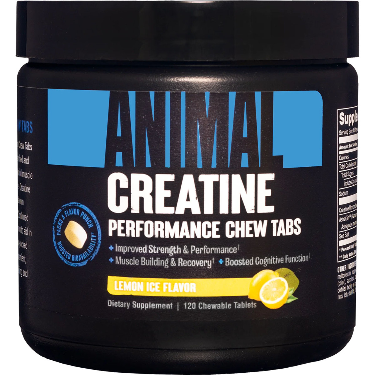 Animal Creatine Chews 120 Chewable Tablets