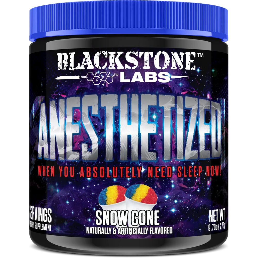 Anesthetized Sleep Support Supplement Snow Cone