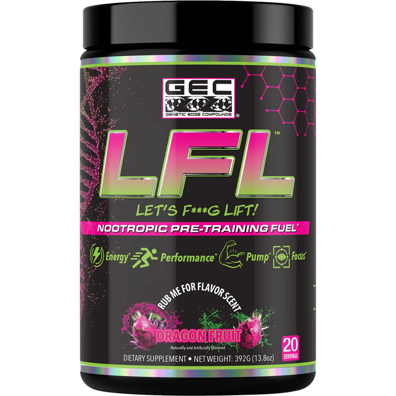 GEC LFL Pre-Workout 20 Servings GEC LFL Pre-Workout 20 Servings