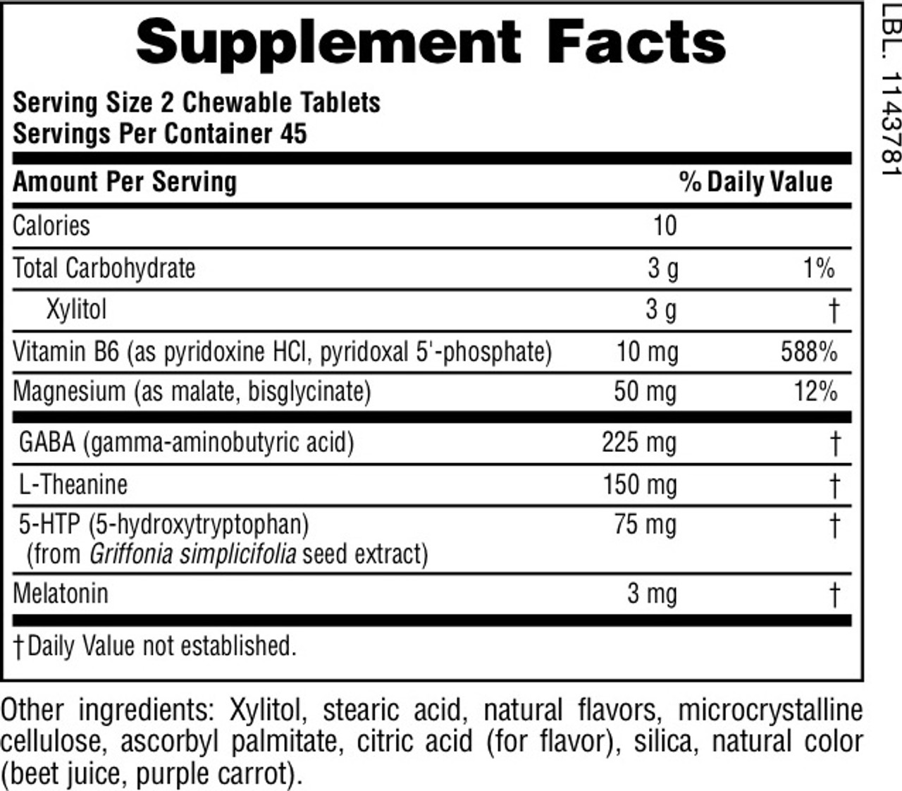 NaturesPlus Dreaminol Sleep Chewable Tablets NaturesPlus Dreaminol Sleep Chewable Tablets