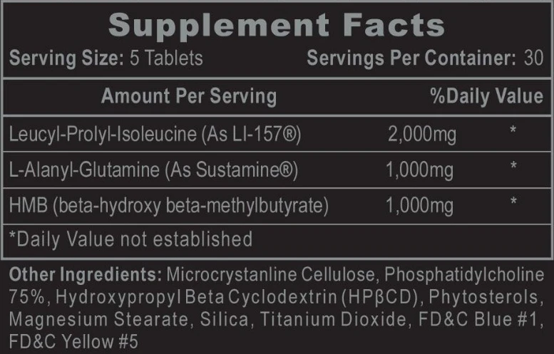 MPP 157 Supplement Facts