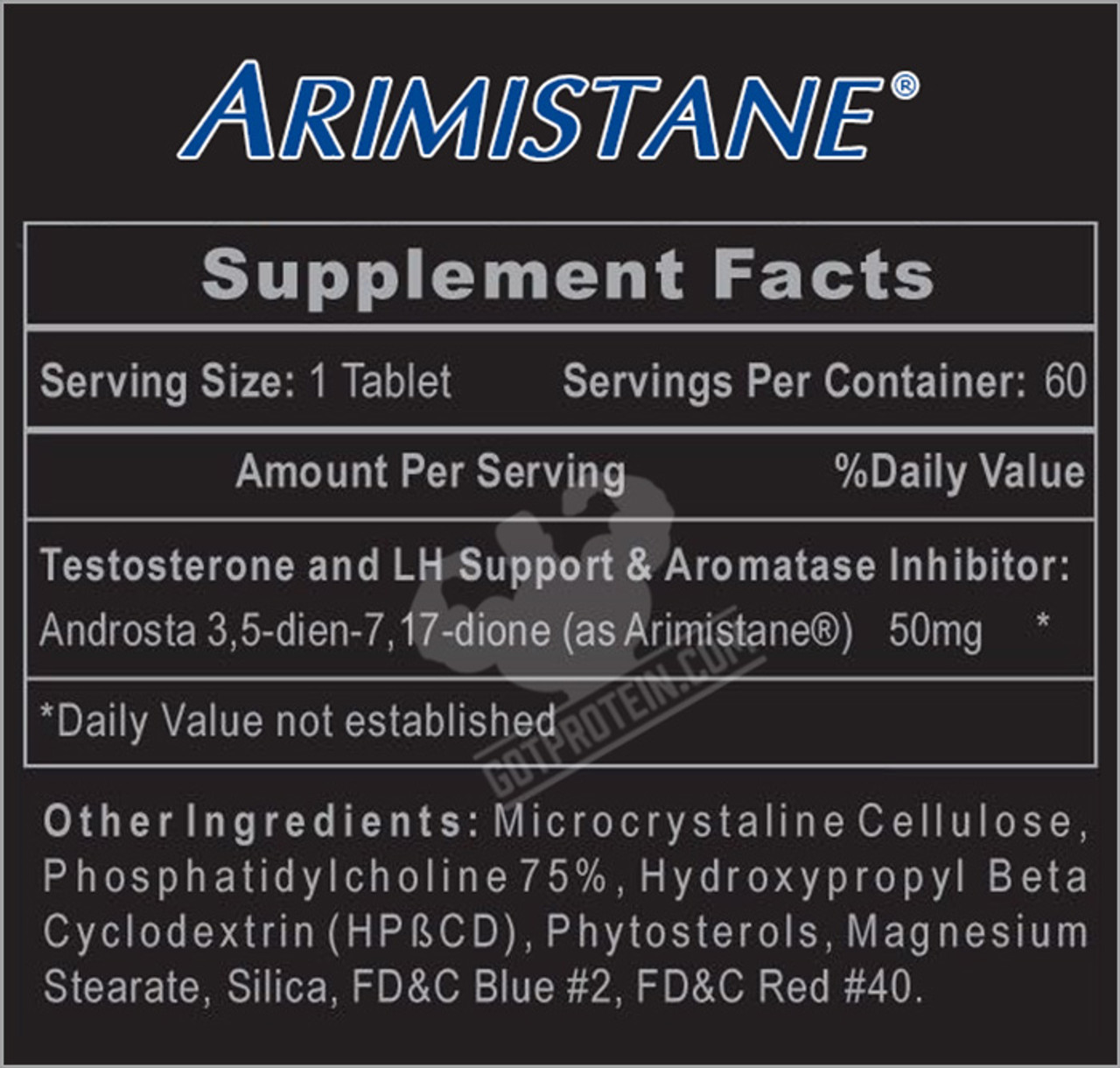 Hi-Tech Arimistane - 60 Tablets Hi-Tech Arimistane - 60 Tablets