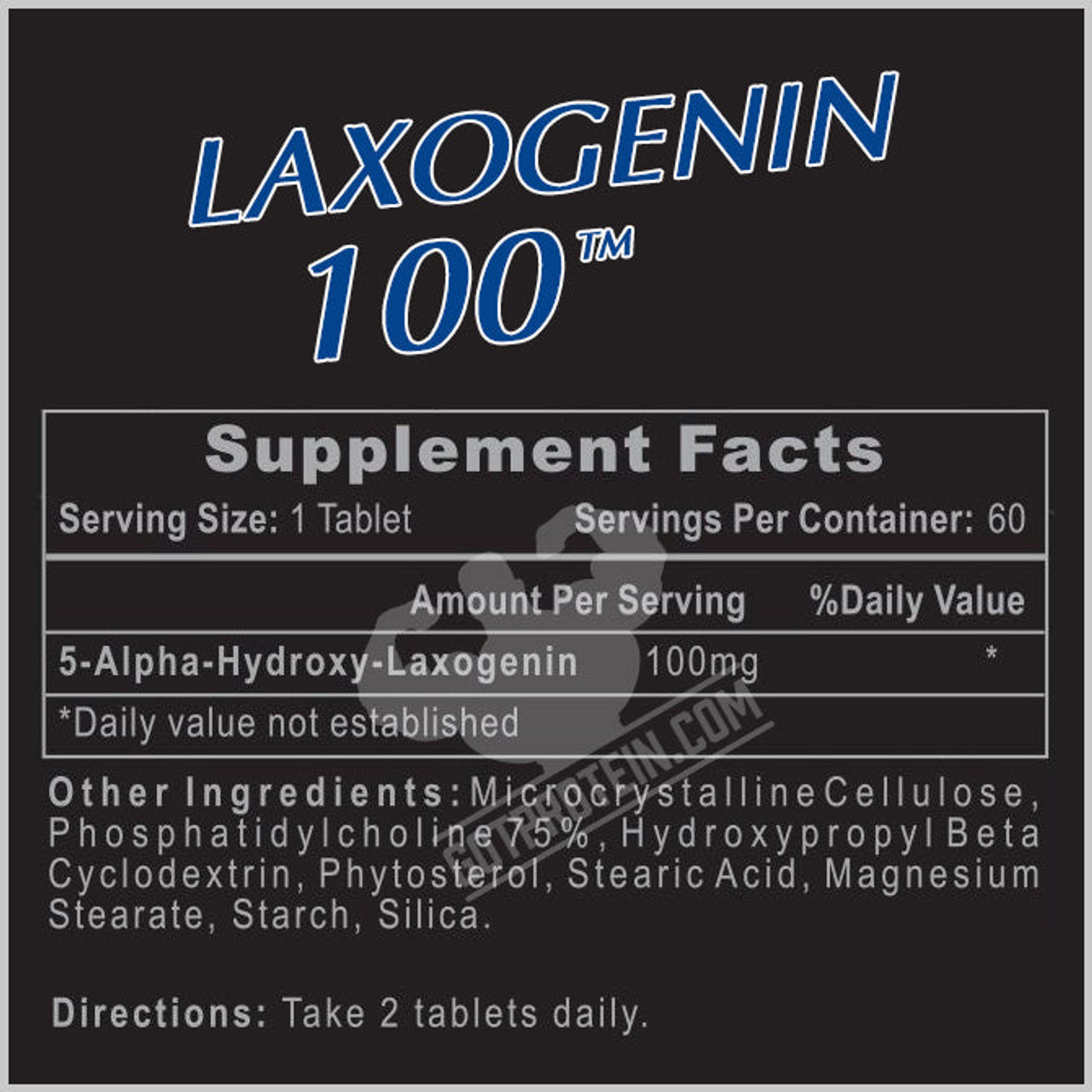 Hi-Tech Laxogenin 100, 60 Tablets