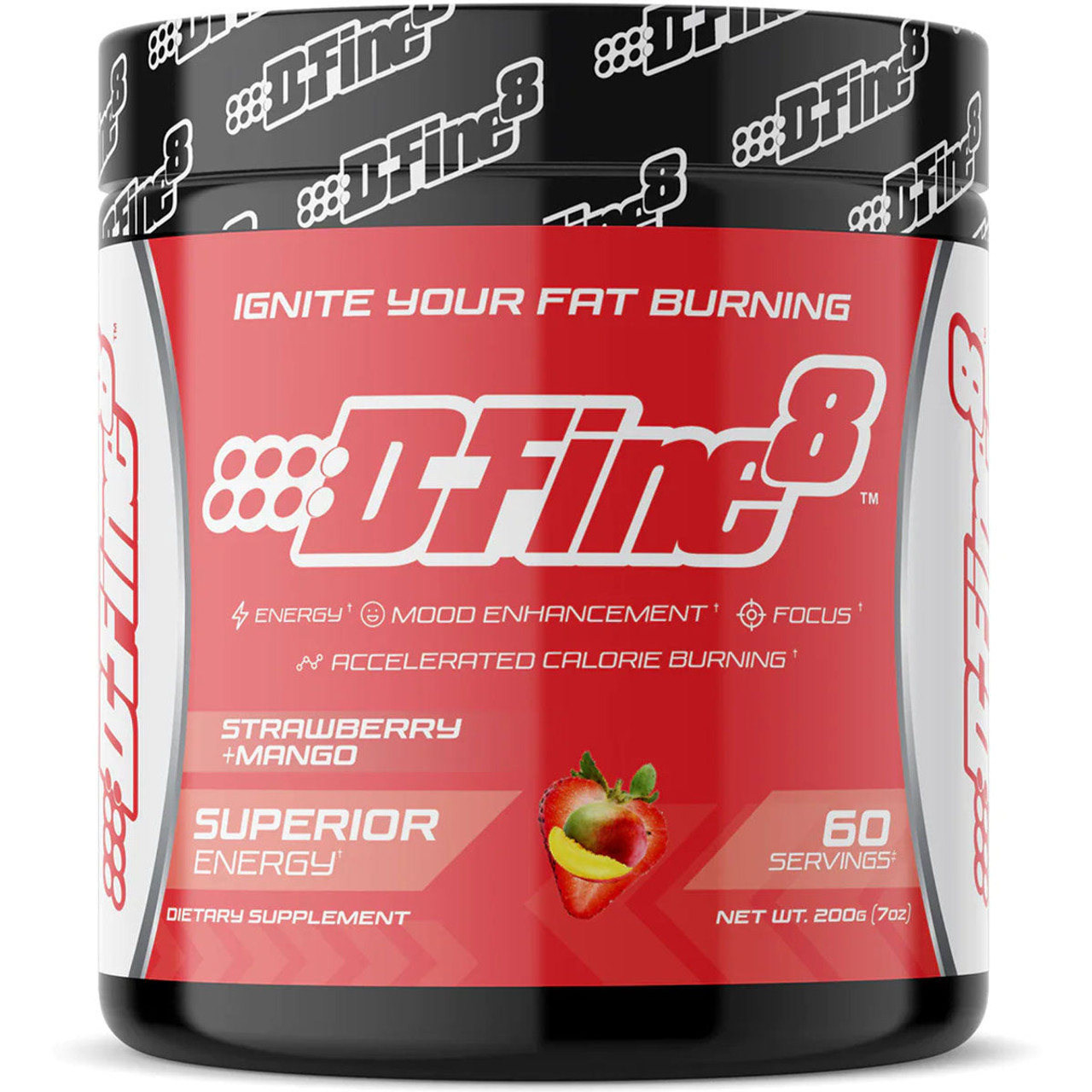 D-Fine8 Thermogenic Fat Burner Strawberry Mango D-Fine8 Thermogenic Fat Burner Strawberry Mango