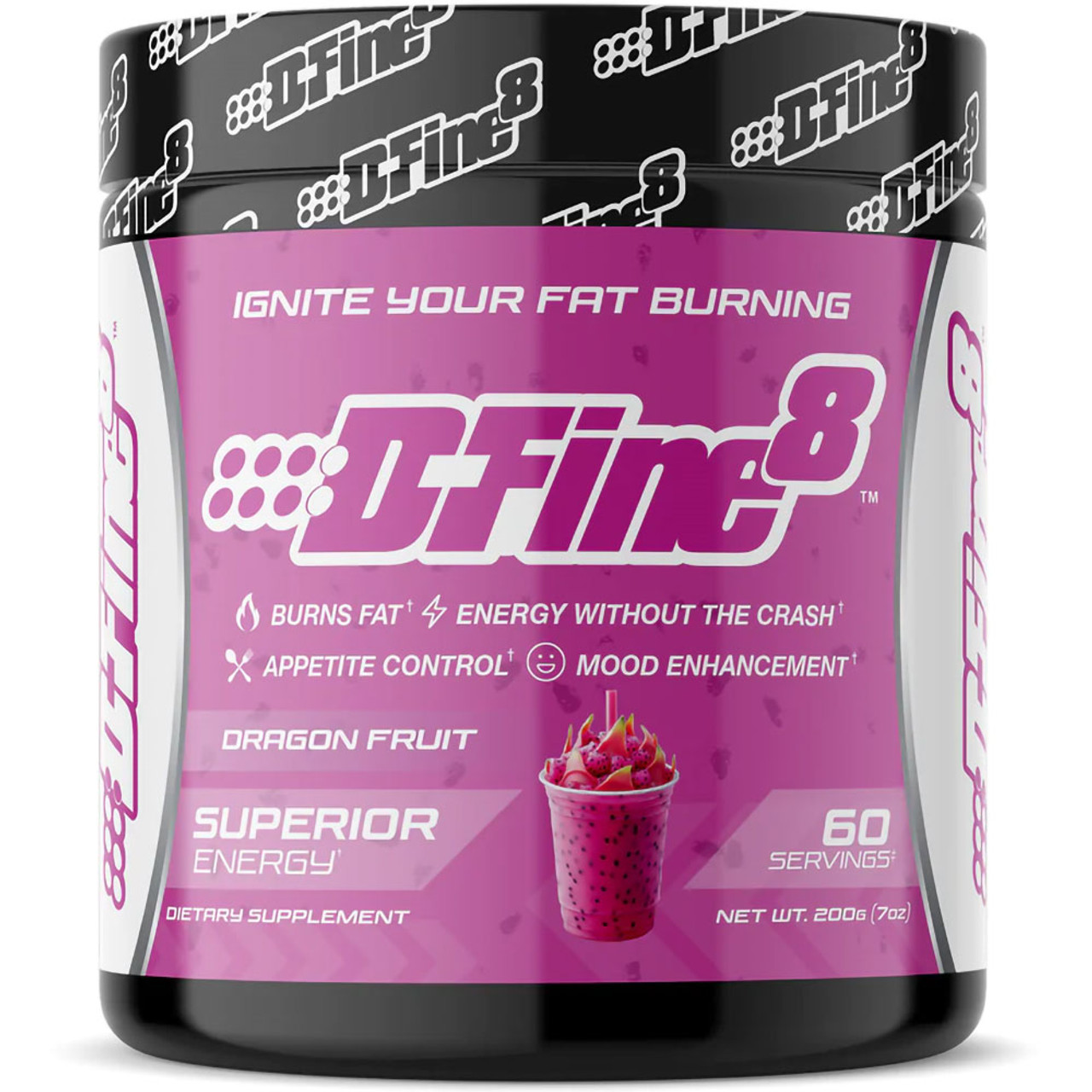 D-Fine8 Thermogenic Fat Burner Dragon Fruit D-Fine8 Thermogenic Fat Burner Dragon Fruit
