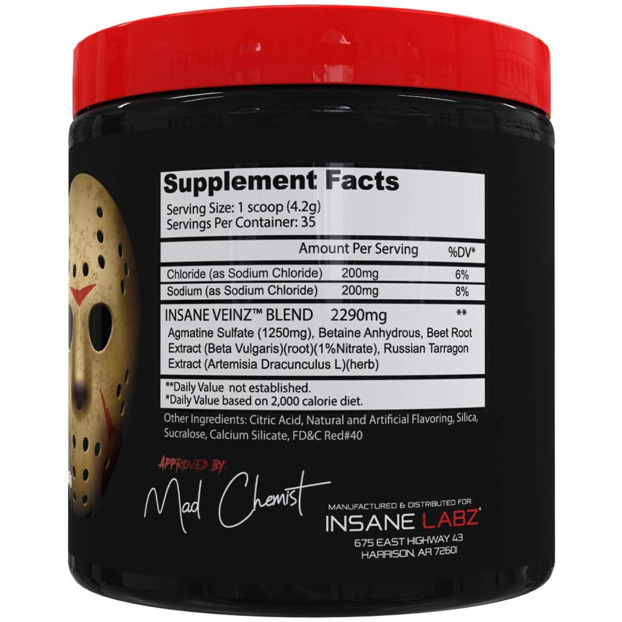 Insane Labz Insane Veinz 35 Servings Insane Labz Insane Veinz 35 Servings