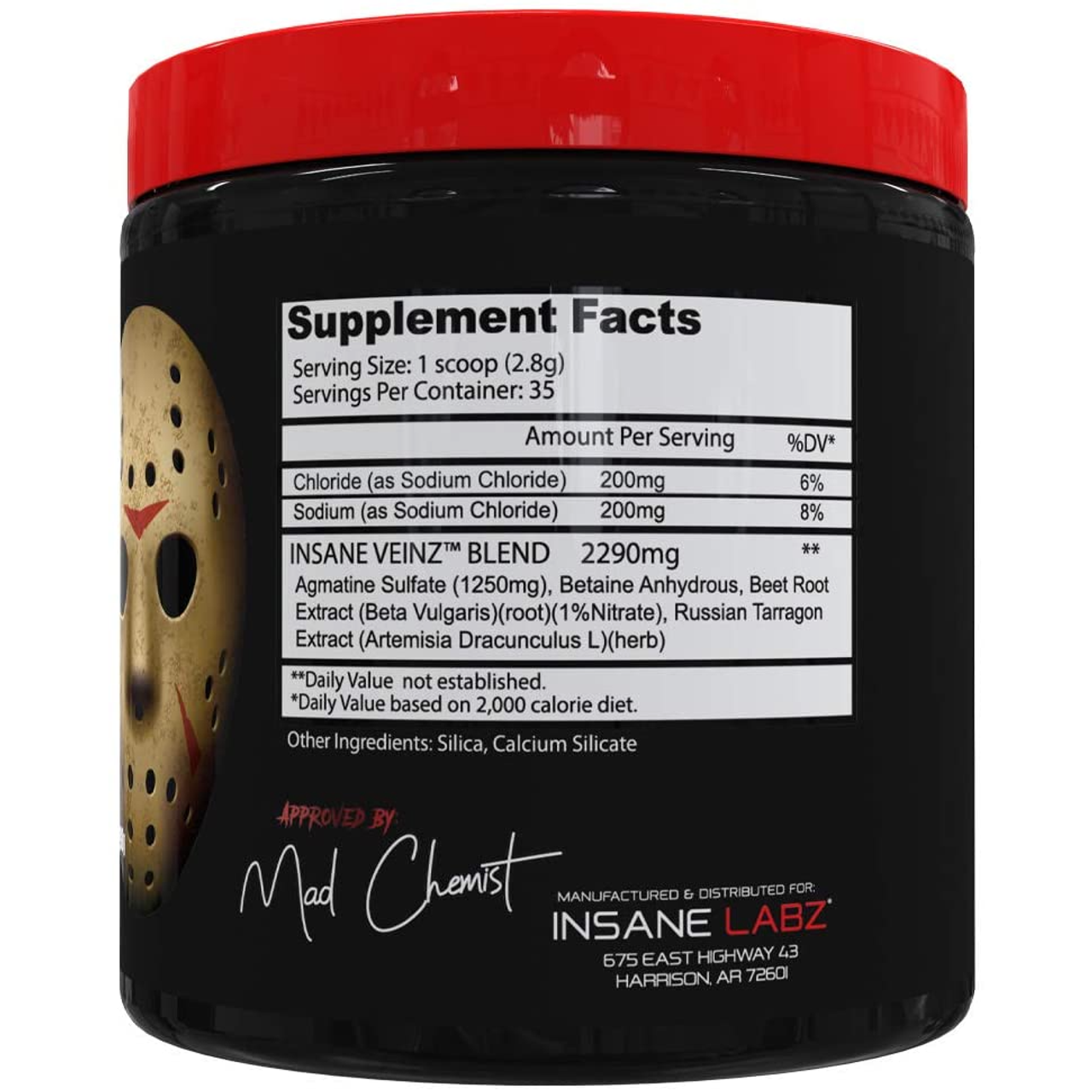 Insane Labz Insane Veinz 35 Servings Insane Labz Insane Veinz 35 Servings