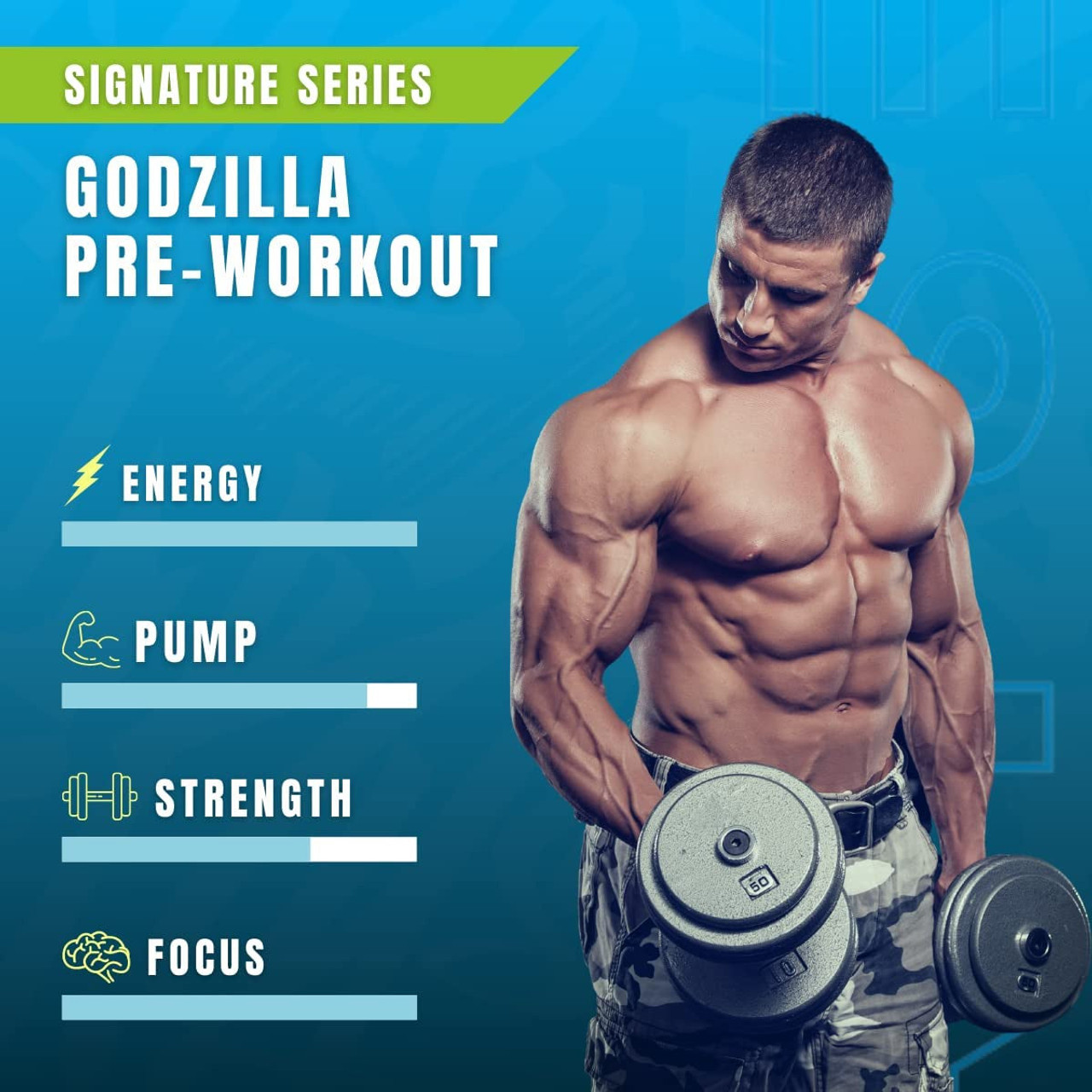 Ryse Godzilla Pre-Workout 40 Servings Ryse Godzilla Pre-Workout 40 Servings