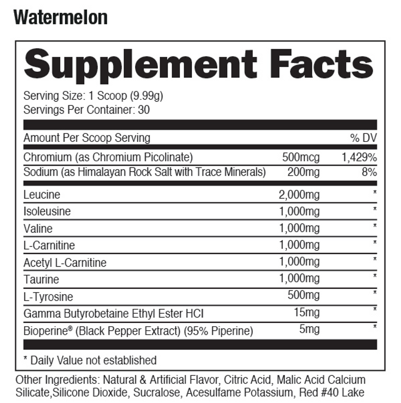 Bucked Up Racked BCAA 30 Servings Bucked Up Racked BCAA 30 Servings
