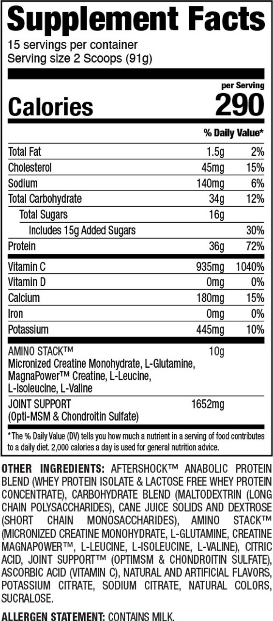 Myogenix AfterShock 3 Lbs. Myogenix AfterShock 3 Lbs.