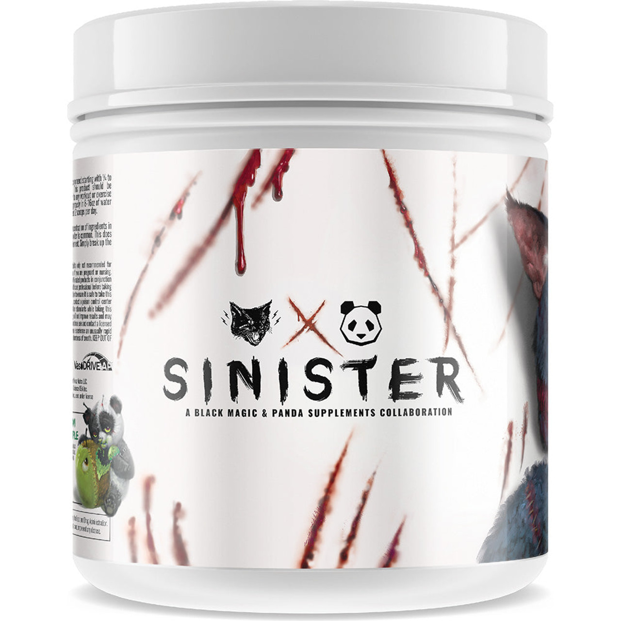Black Magic x Panda - Sinister Limited Edition Pre-Workout 20/40 Servings Black Magic x Panda - Sinister Limited Edition Pre-Workout 20/40 Servings
