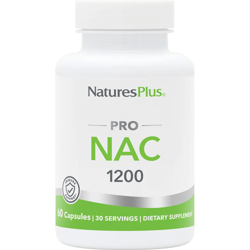 NaturesPlus PRO NAC 1200 - 60 Capsules NaturesPlus PRO NAC 1200 - 60 Capsules