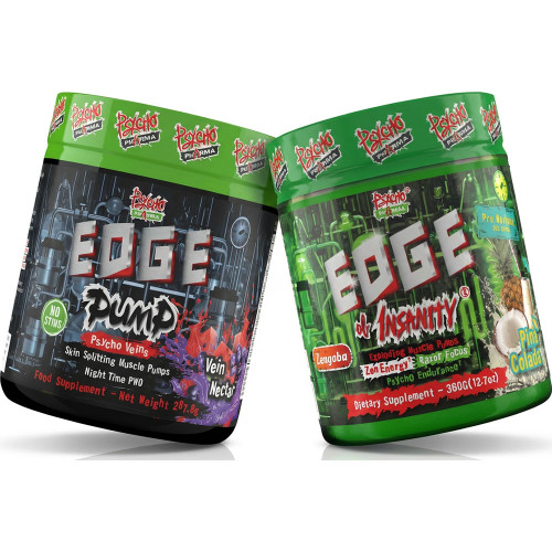 Psycho Pharma Insane Edge Stack Edge Pump + Edge of Insanity