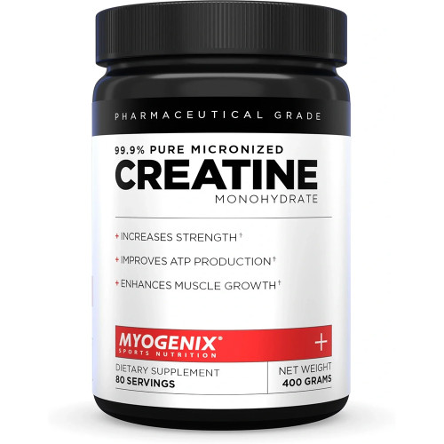 Myogenix Creatine Monohydrate 400 Grams (80 Servings) Myogenix Creatine Monohydrate 400 Grams (80 Servings)