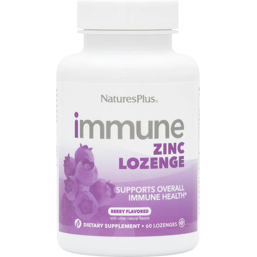 NaturesPlus Immune Zinc 60 Lozenges