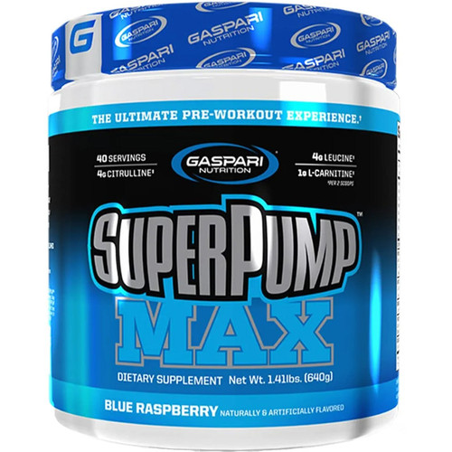 Gaspari Nutrition SuperPump Max 40 Servings Gaspari Nutrition SuperPump Max 40 Servings