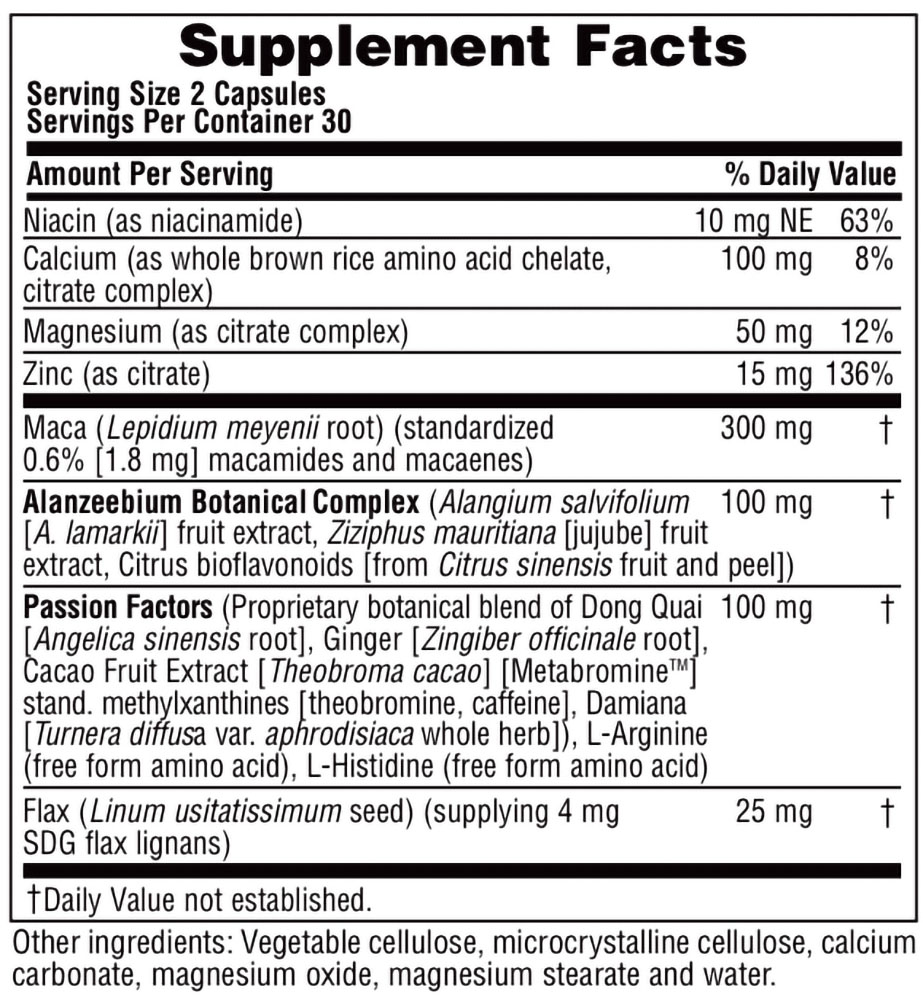 NaturesPlus E FEM Supplement Facts NaturesPlus E FEM Supplement Facts