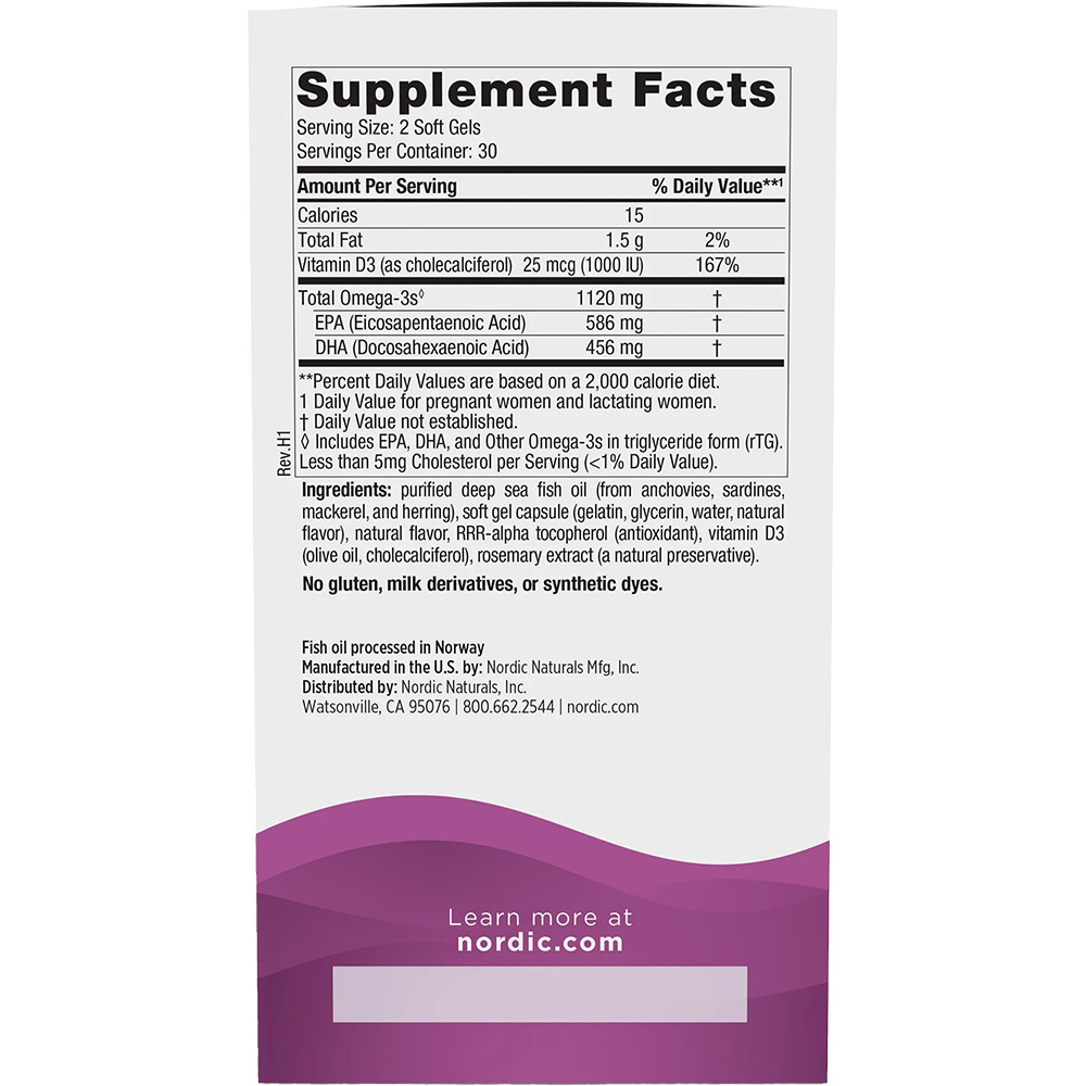 Postnatal Omega-3 Soft Gels Supplement Facts Postnatal Omega-3 Soft Gels Supplement Facts