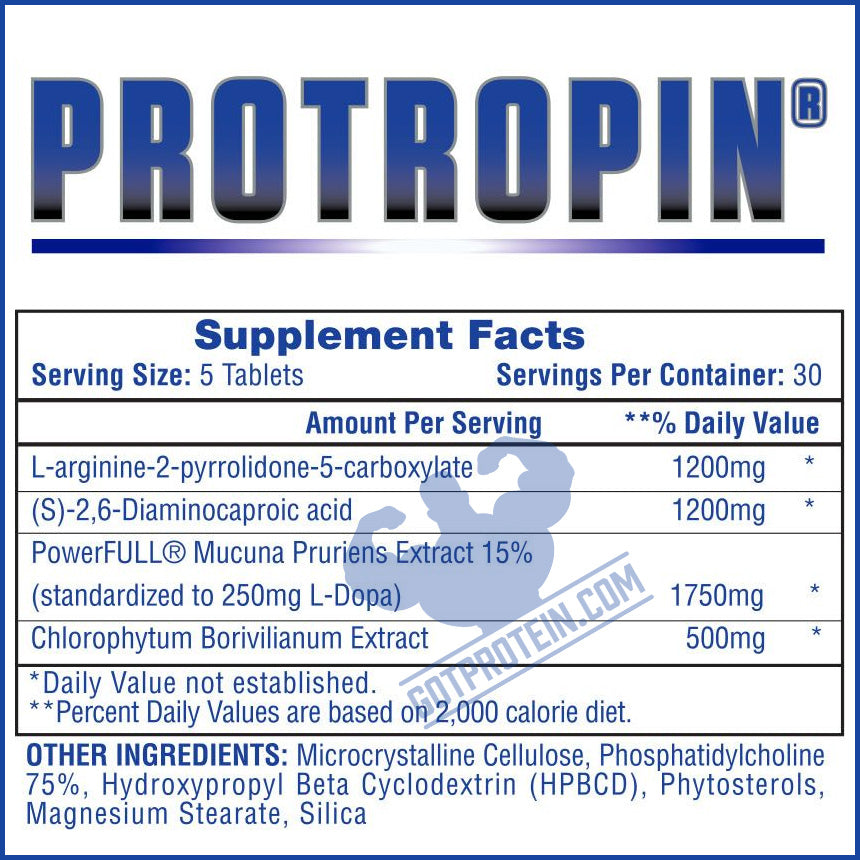 Protropin Supplement Facts